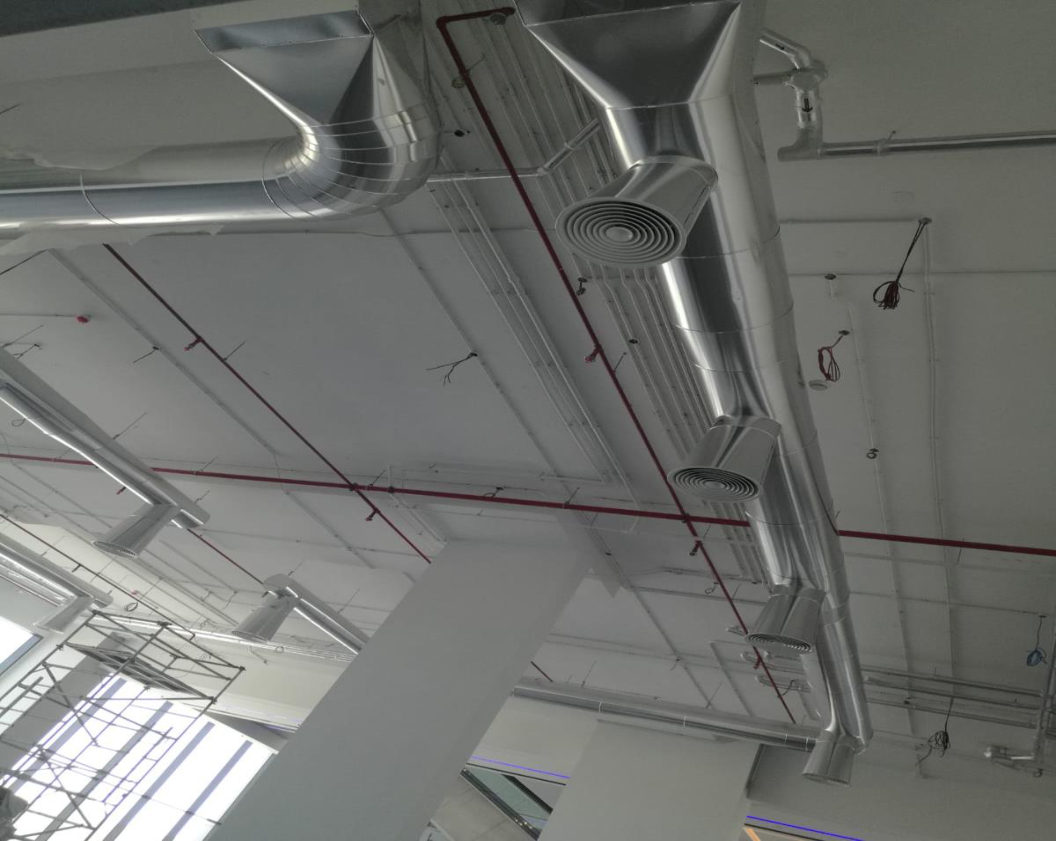 Smoke Riser Support GCC Electro Mechanical Services W.L.L | MEP Contractor in Bahrain